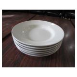 (6) 12" Stoneware Pasta Bowls