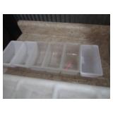 Silverware Trays & Cups, Mixed Drink Garnishment Tray, Vases