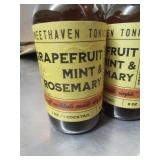 (7) 8oz Sweet Haven Mixed Drink Tonic Grapefruit Mint & Rosemary