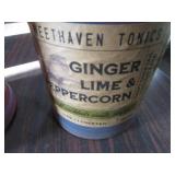 2gal Sweet Haven Mixed Drink Tonic 1gal Grapefruit Mint & Rosemary 1gal Ginger Lime & Peppercorn