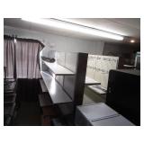 (2) Sections Double Sided Gondola Retail Shelving 8