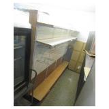 (2) Sections Double Sided Gondola Retail Shelving 8