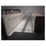(2) Sections Double Sided Gondola Retail Shelving 8