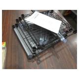 (New) 5 Tier Shelf Unit 12"x12" (New) Food Skewers & Small Cutting Board