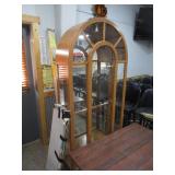 Display Cabinet w/Glass Shelves 40"x80"x13"