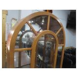 Display Cabinet w/Glass Shelves 40"x80"x13"