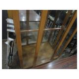 Display Cabinet w/Glass Shelves 40"x80"x13"