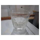 (25) 3 1/2" Heavy Mixed Drink Glasses