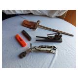 Hammer, Hammer Belt Holder, TAPCO Flaring Tool, Pipe Cutter and More