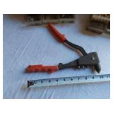 Rivet Gun and Assorted Hardware