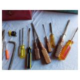 Screwdrivers, Chisels, Pliers, and Chain
