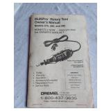 Dremel MultiPro Model 275 Rotary Tool, Black & Decker Drill, and Professional Angle Grinder with Staple Gun