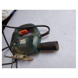 Black & Decker Jigsaw, Black & Decker 1/2" Drill, and Wards 1/4" Electric Drill