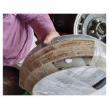 Lot of Vintage Hubcaps, Including Ford and Plymouth