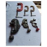 Pipe cutters and C-Clamps