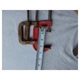 Pipe cutters and C-Clamps