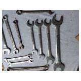 Craftsman, Husky, and Powermaster Wrenches including Box End and Open End Wrenches