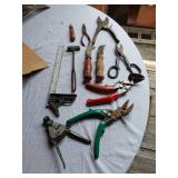 Wire Stripper, Snips, Knives, and Measuring Tools