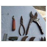 Wire Stripper, Snips, Knives, and Measuring Tools