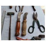 Wire Stripper, Snips, Knives, and Measuring Tools