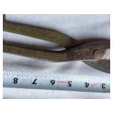 Pexto Snips, Craftsman Snips, Hatchet, Oil Can, Hatchet and Pry Bar