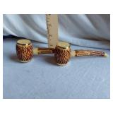 Arkansas Souvenir Pipe Salt and Pepper Shakers