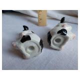 Cow Salt and Pepper Shakers