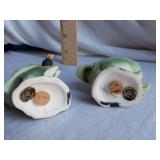 Victoria Ceramics Mallard Duck Salt and Pepper Shakers