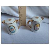 Disneyland Salt and Pepper Shaker Set with Gold Trim