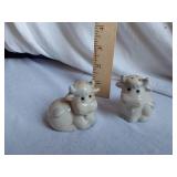 Porcelain Cow Salt & Pepper Shaker Set