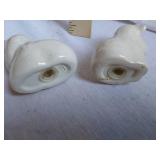 Porcelain Cow Salt & Pepper Shaker Set