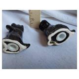 Ceramic Dog Salt and Pepper Shakers