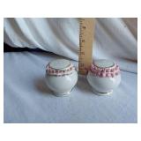 Lot of Porcelain Salt and Pepper Shakers with Floral Design