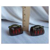 Pair of Ceramic Salt and Pepper Shakers