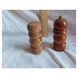 Wooden Salt and Pepper Shaker Set