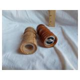 Wooden Salt and Pepper Shaker Set