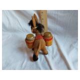 Donkey with Salt and Pepper Shakers