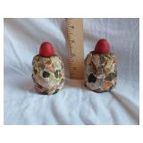 Stone Covered Salt and Pepper Shaker