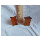 Ma and Pa Outhouse Novelty Salt and Pepper Shaker Set
