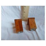 Ma and Pa Outhouse Novelty Salt and Pepper Shaker Set