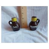 Jug Shaped Salt and Pepper Shaker Set