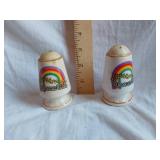 Wisconsin Dells Souvenir Salt and Pepper Shakers Set Made in Korea