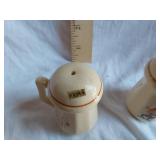 New Mexico Souvenir Ceramic Salt and Pepper Shakers with Crackling