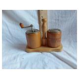 Farmers & Merchants State Bank, Appleton, Minn. Salt and Pepper Shaker with Grinder