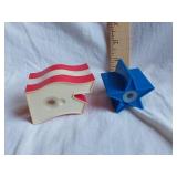 Stars and Stripes Salt and Pepper Shakers