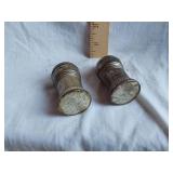 Metal Salt and Pepper Shakers - Possibly by Action Industries