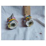Nut Cracker and Rat King Ceramic Salt and Pepper Shakers