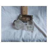 Salt and Pepper Shaker Set with Tray