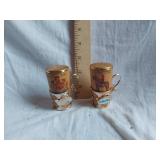 Royal Canadian Mounted Police and Winnipeg Themed Salt and Pepper Shakers