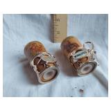 Royal Canadian Mounted Police and Winnipeg Themed Salt and Pepper Shakers